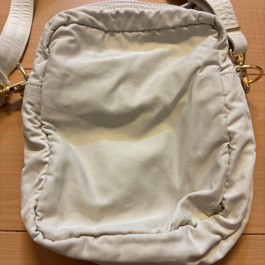 PORTER ショルダーバッグ ホワイトミニポシェット