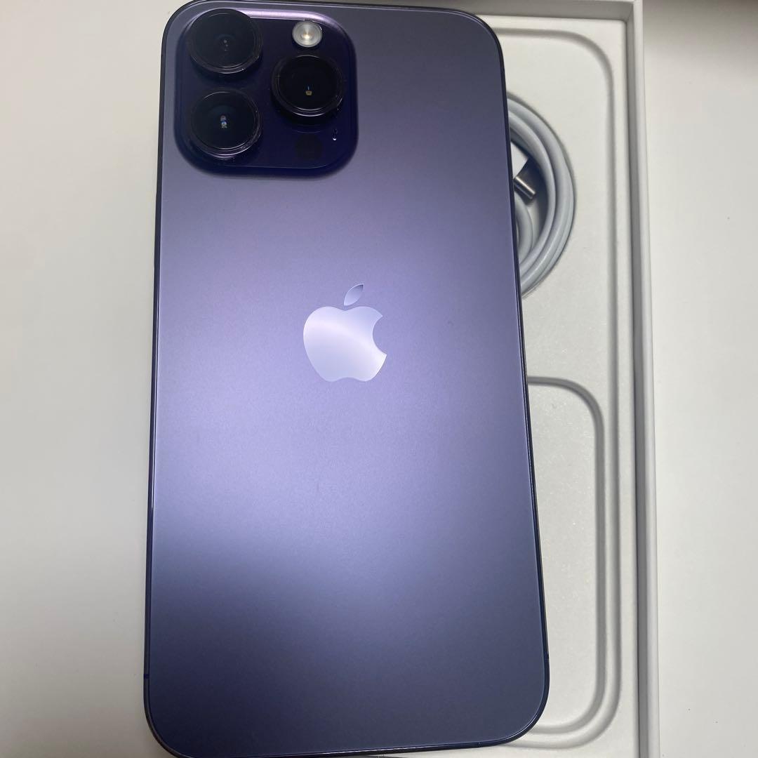 iPhone14ProMax 256GB紫 美品　おまけ多数