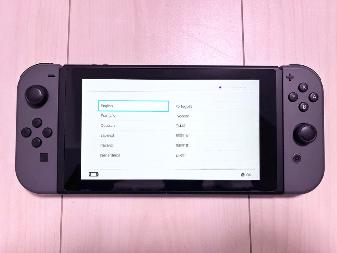 【godspeedさん専用】Nintendo Switch グレー　本体一式