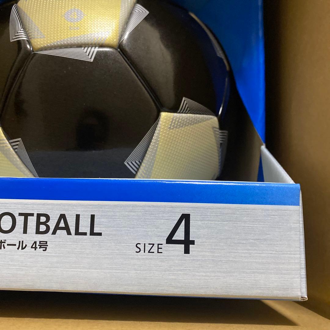 n*様 ペレーダ　4900 ゴールドエディション　4号　ブラック　サッカーボール