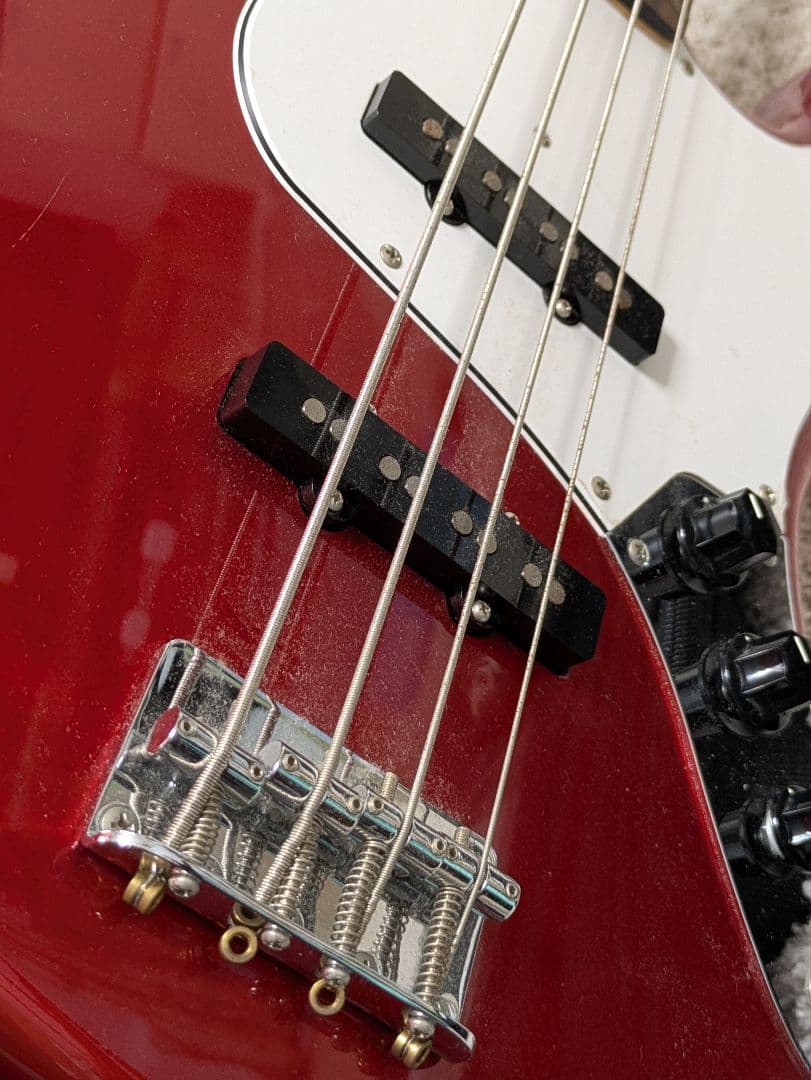 フジゲンFUJIGEN JJB-5R エレキベース レッド