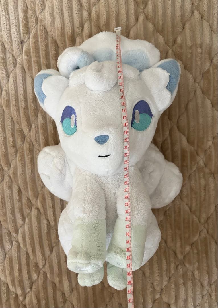 ポケモン　ぬいぐるみ　アローラロコン　リーリエのシロン　等身大
