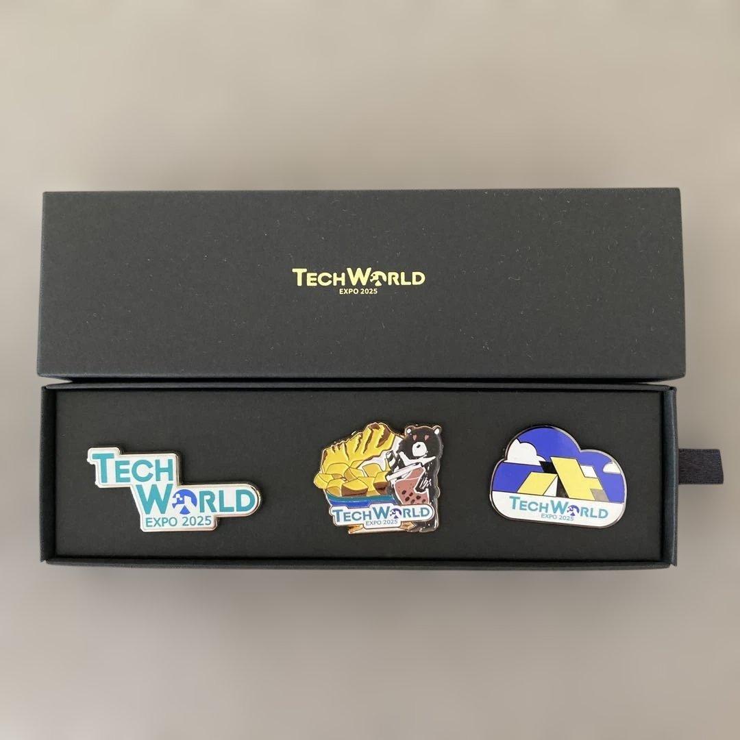 非売品　大阪関西万博　テックワールド　 ピンバッジ
