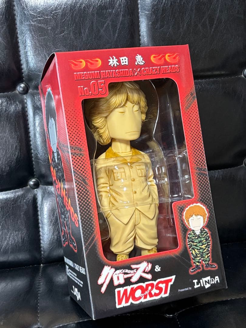 未開封★クローズ&WORST CRAZY HEADS 林田恵 リンダマン 象牙