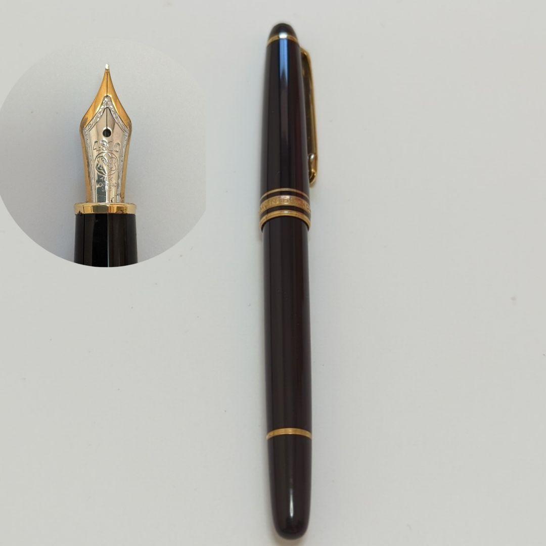 希少✨MONTBLANC 14k マイスターシュティック 万年筆 中白