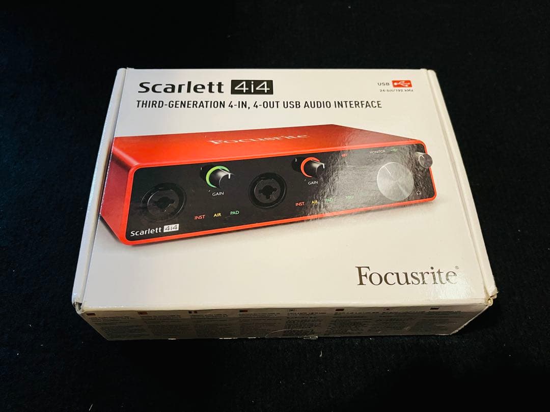 ★極上★ Forcusrite Scarlett 4i4 第3世代