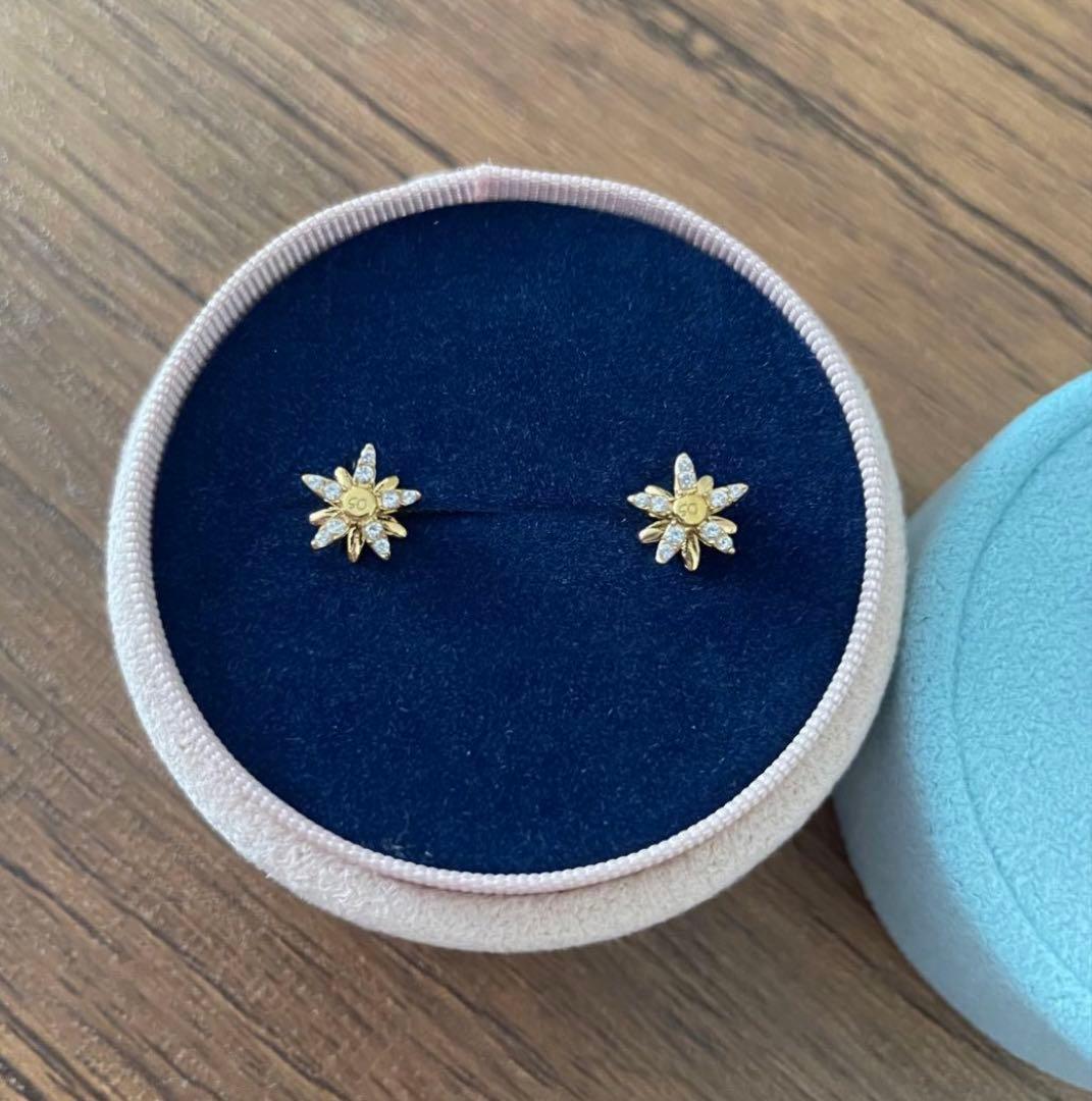 soireeo ソワレオー　フラワー　ピアス　nissy