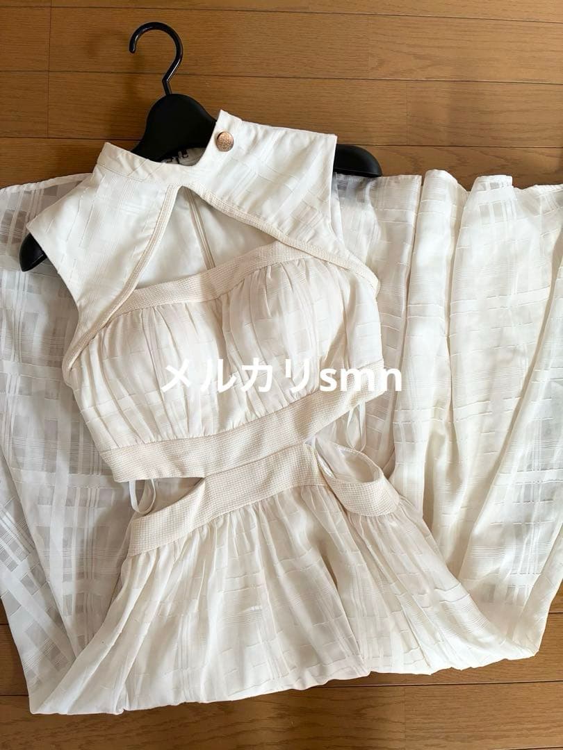 dea robe de fleurs S ロングドレス シュガー　エルケイ