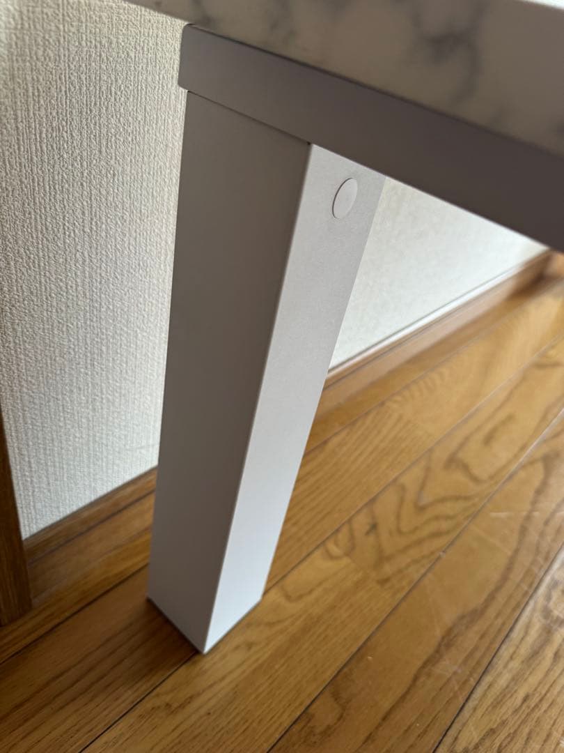 ニトリこたつテーブル　大理石調　ホワイト