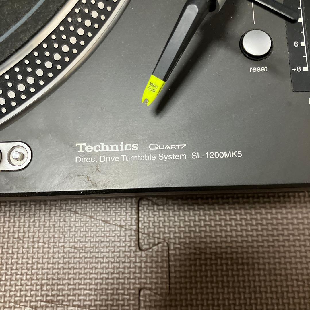 〈ジャンク扱い〉Technics SL-1200MK5 ターンテーブル