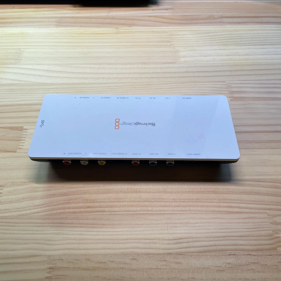 Blackmagic Intensity Shuttle USBビデオキャプチャ