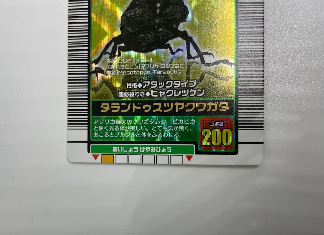 ムシキング　タランドゥスツヤクワガタ 029A 2003