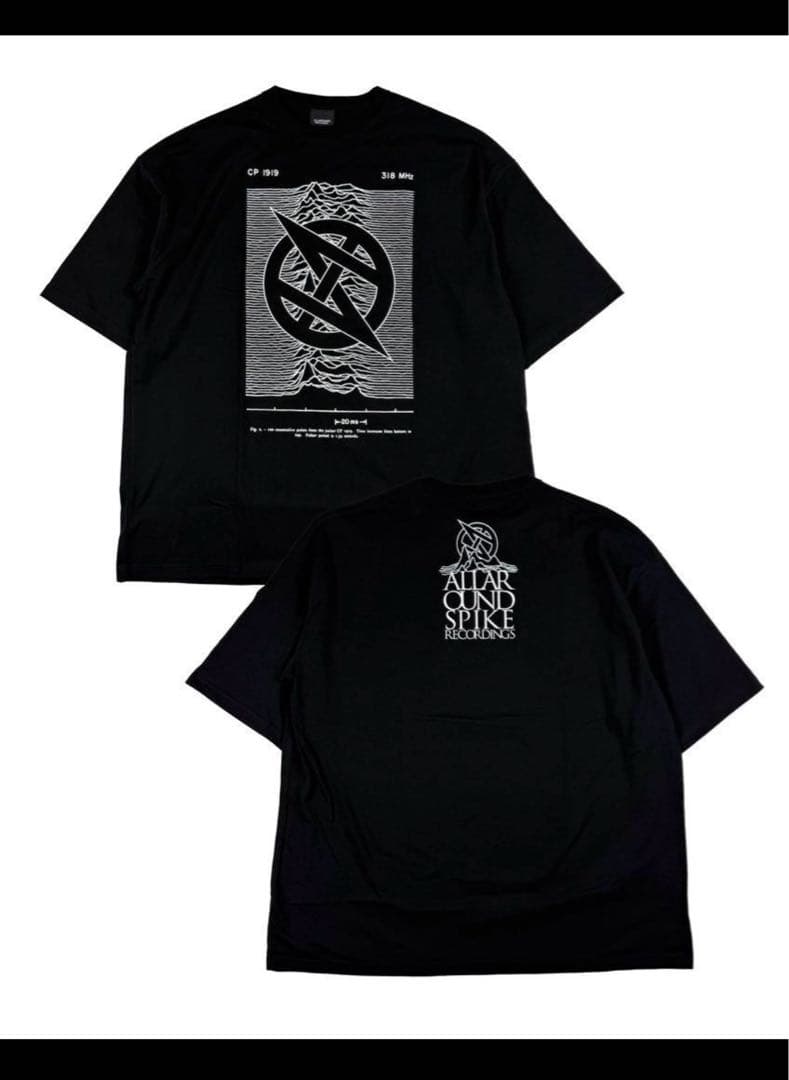 SPIKE RECORDINGS×ALLAROUND Tシャツ HISASHI