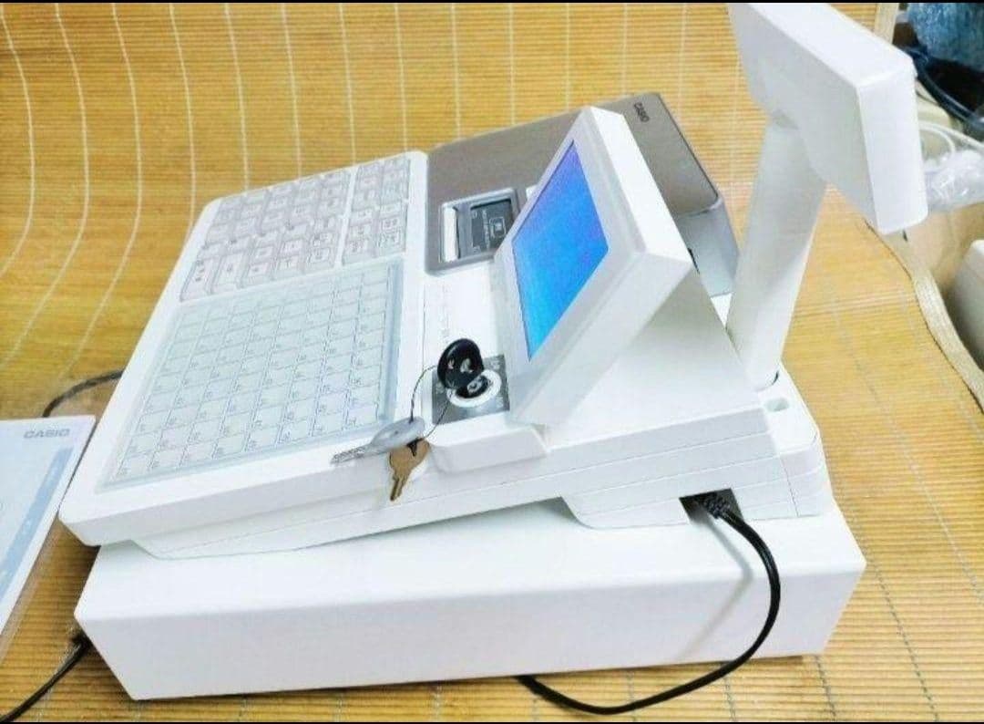 カシオレジスター　SR-CS550　スマホ連携Bluetooth　550654