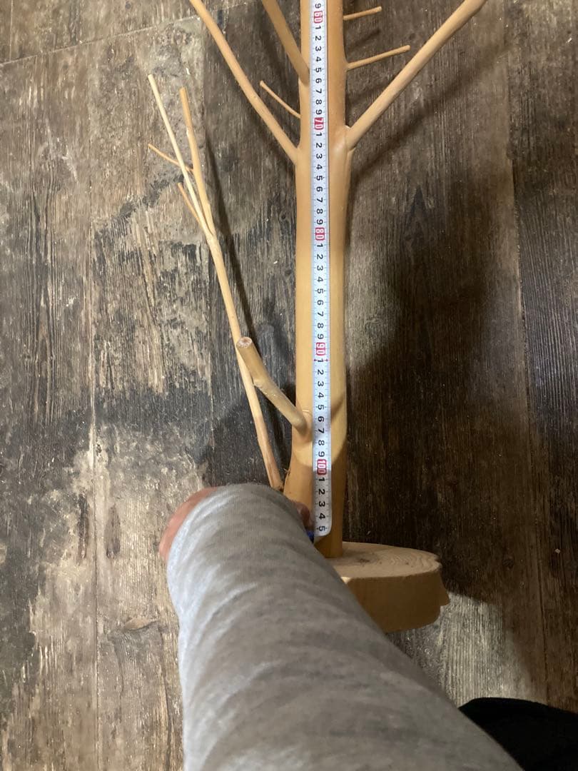 木製 鳥用止まり木 約116センチ