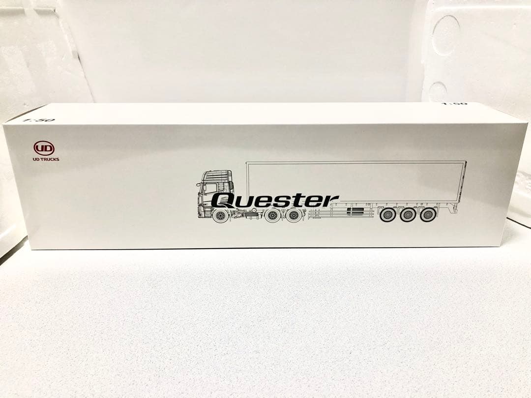 【京商】UDトラックス・クエスター　クオン　日産ディーゼル　デコトラ　トレーラー