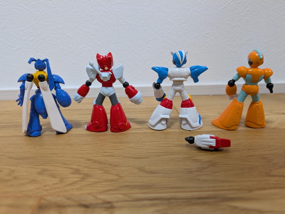 【当時品】ロックマン　マッスルパワーコレクションセット（ジャンク）