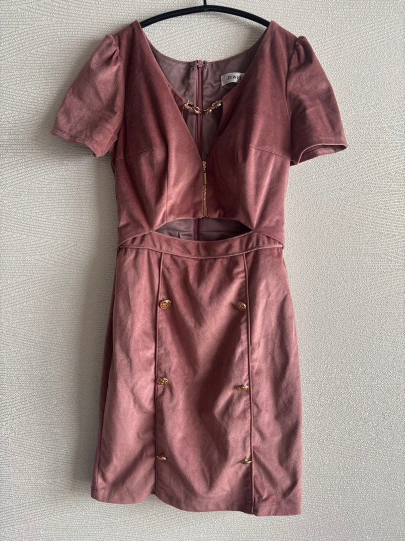 美品✨ JEWELS キャバドレス ピンク Mサイズ ジュエルズ