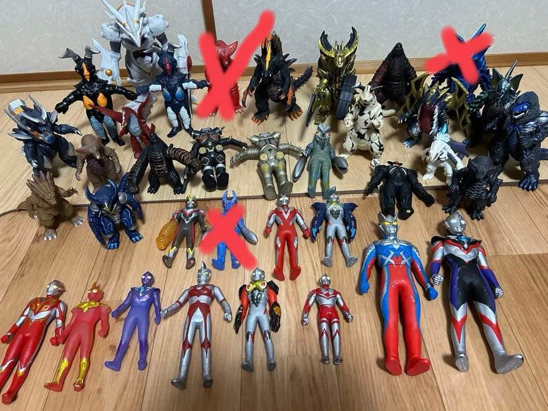 ウルトラマンDX怪獣　ソフビ36体　まとめ売り