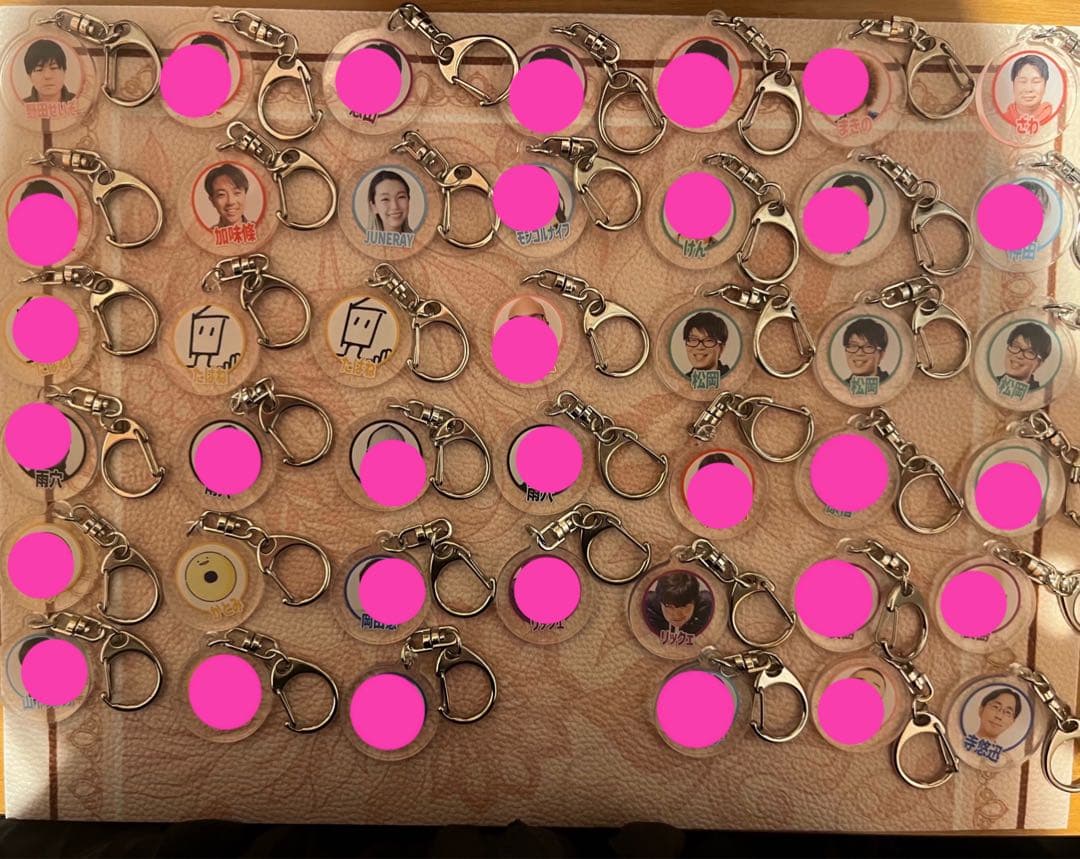 【要コメ】オモコロ　20周年展　顔アイコンキーホルダー