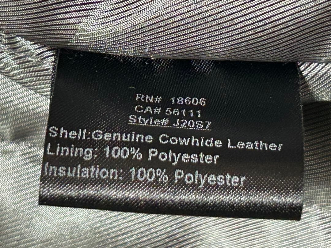 極美品 Supreme Schott leather jacket 黒 M