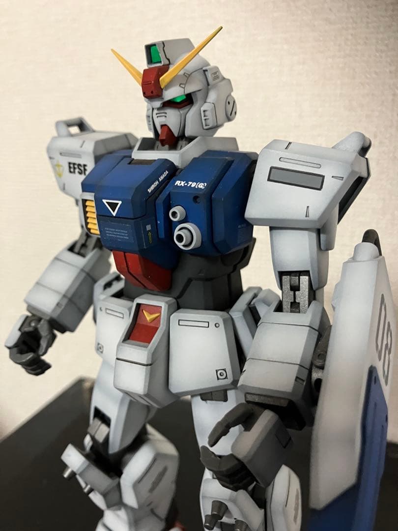 MG RX79 陸戦型ガンダム　塗装済完成品