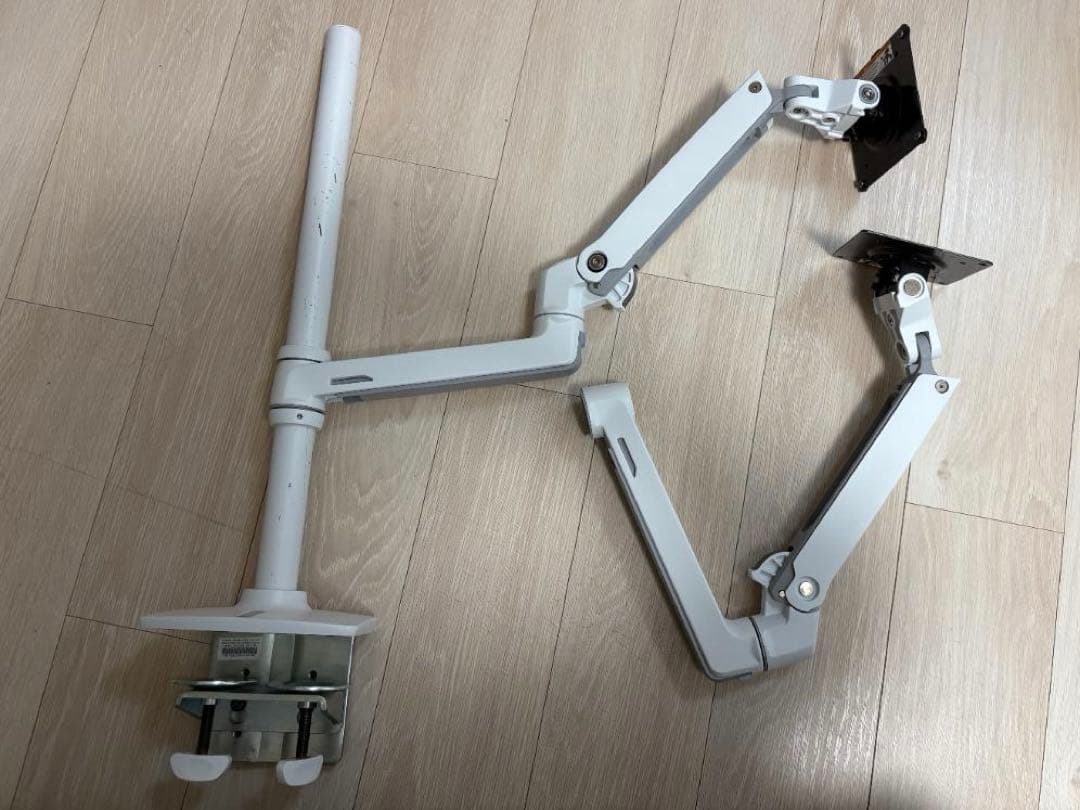 【ロングポール】 エルゴトロン　LX　ERGOTRON　モニターアーム　ホワイト