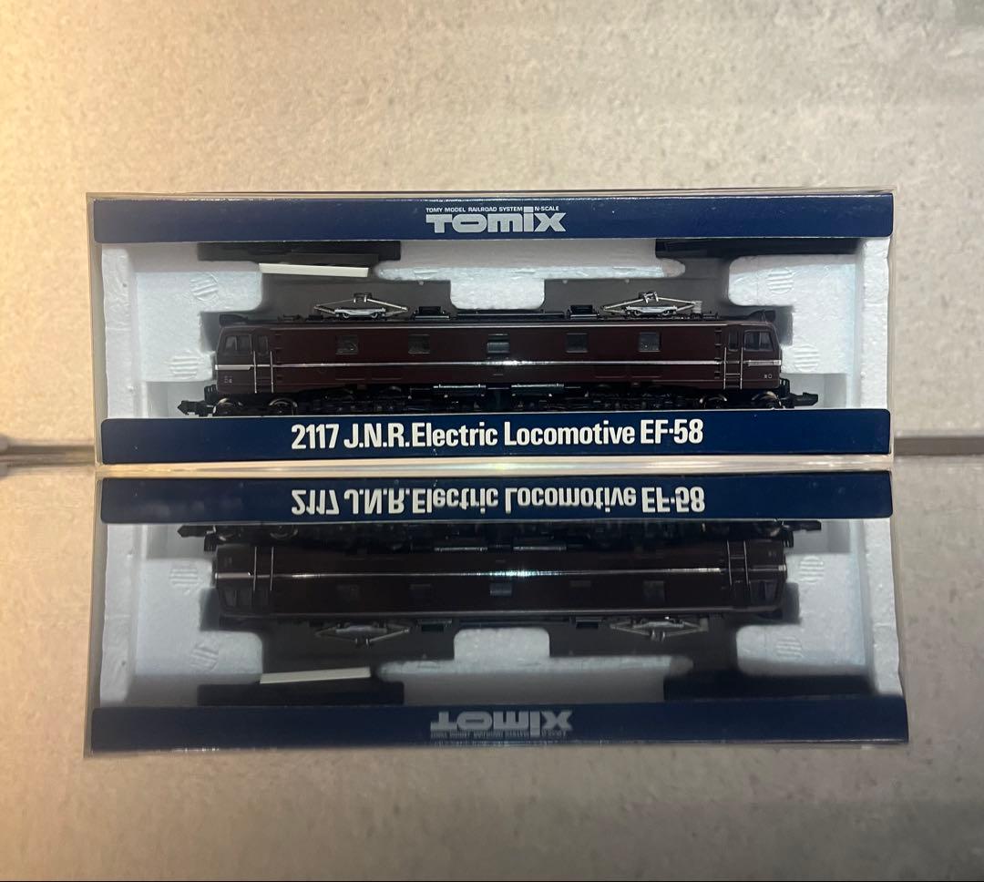 TOMIX EF-58 電気機関車 2台セット