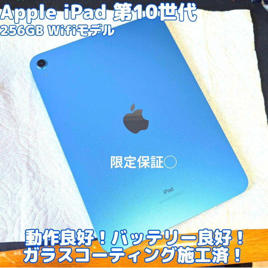 Apple iPad 第10世代 256GB WiFiモデル ブルー 美品 保証