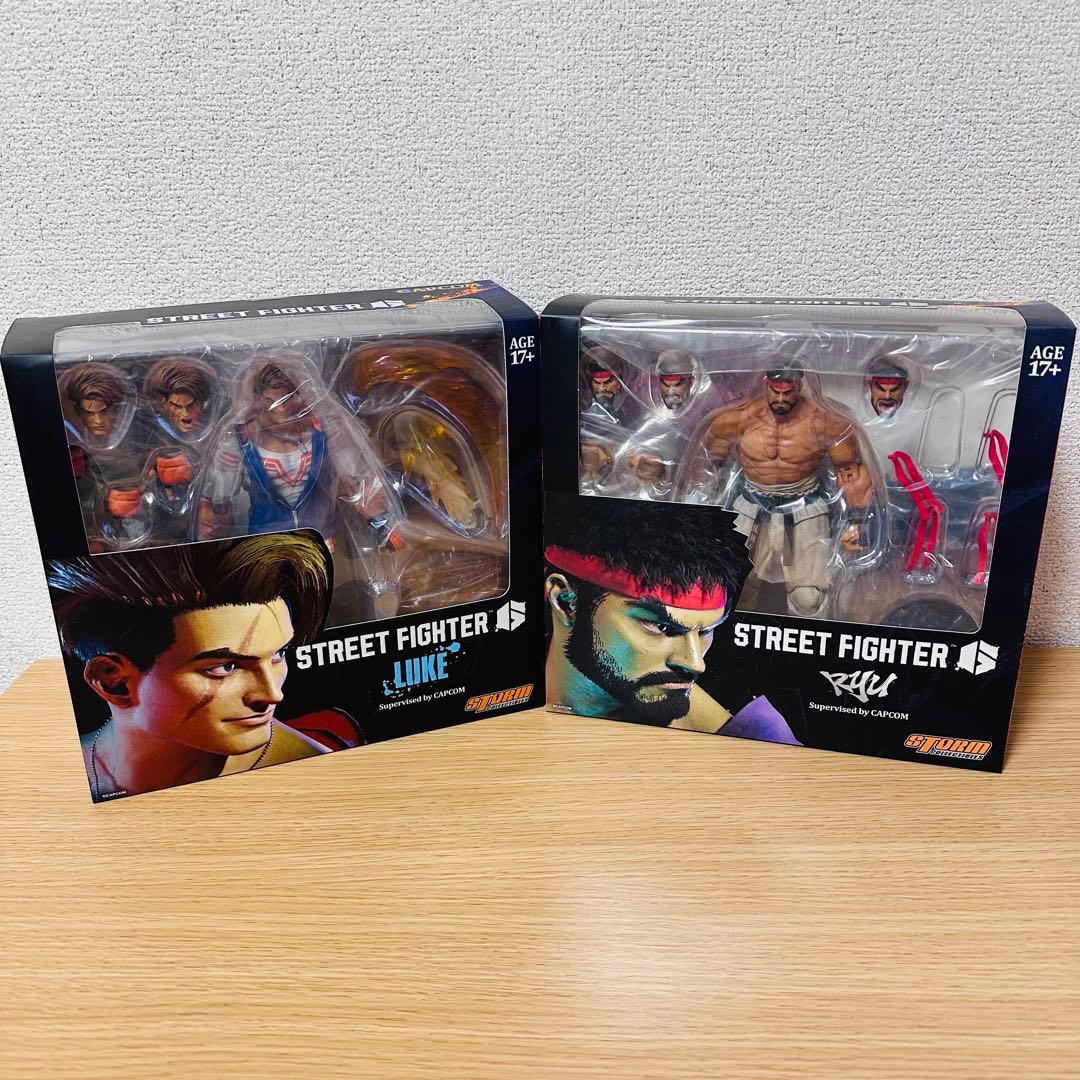 (美品)ストリートファイター6 ルーク&リュウ　フィギュアセット