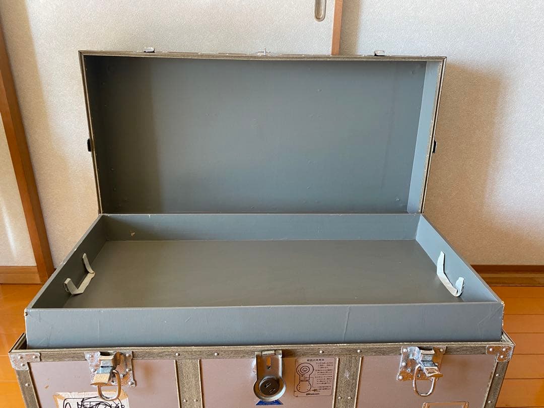 KOWA アルミ製シルバートランク(鍵付き)