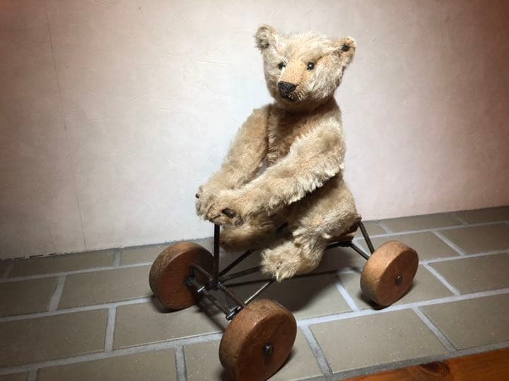 レコード テディベア アンティーク シュタイフ