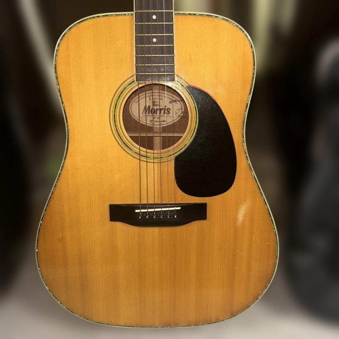 Morris アコースティックギター W-30 ギターケース付き