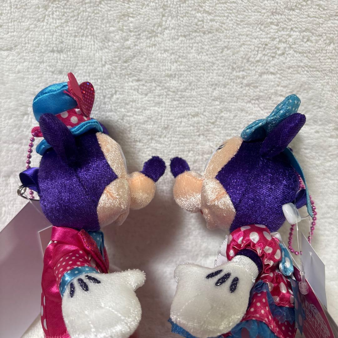 ディズニー　ミニー　パルパルーザ　ファンダーランド　ぬいぐるみバッジ