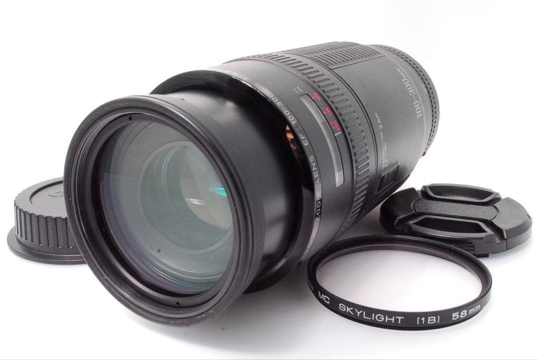 遠くの風景も人物もOK✨Canon EF 100-300✨超望遠レンズ✨キヤノン