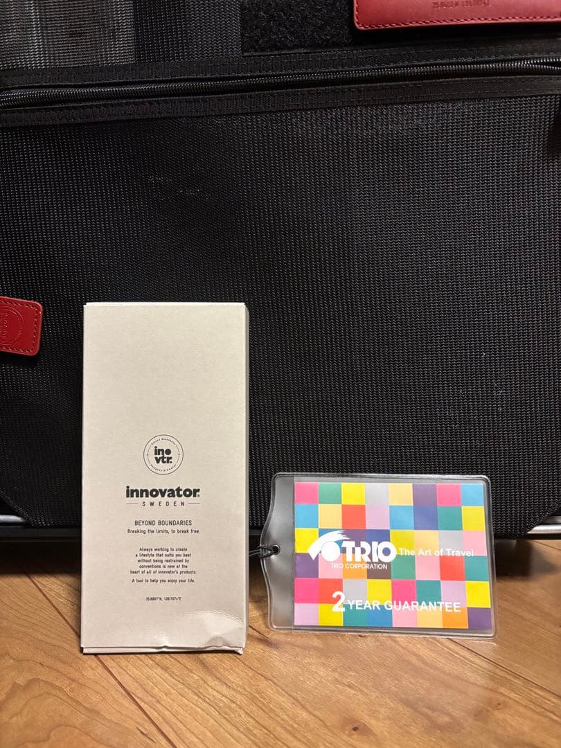 INNOVATOR キャリーケース 70L 限定ステルスレッド