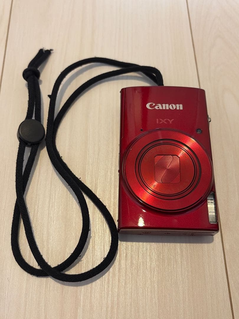 Canon IXY190 コンパクトデジタルカメラ 赤 レッド Wi-Fi HD