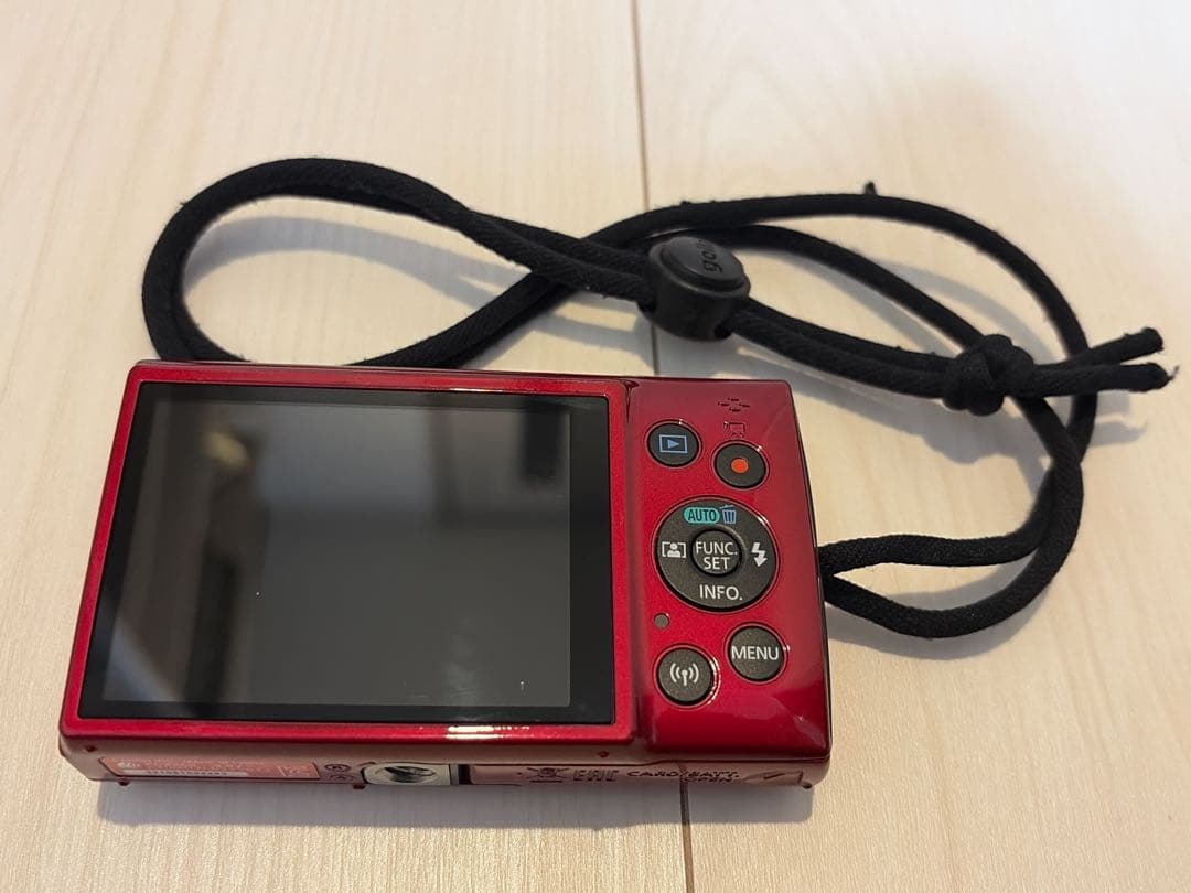 Canon IXY190 コンパクトデジタルカメラ 赤 レッド Wi-Fi HD