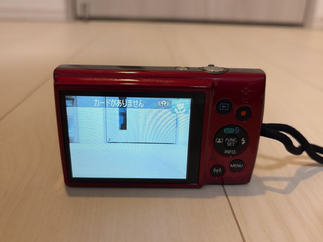 Canon IXY190 コンパクトデジタルカメラ 赤 レッド Wi-Fi HD