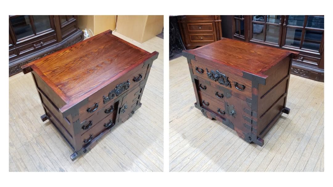 メッツ　美品　車箪笥