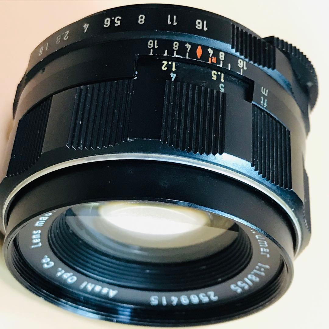 ペンタックス Asahi super takumar f1.8 55mm　 ＭＦ