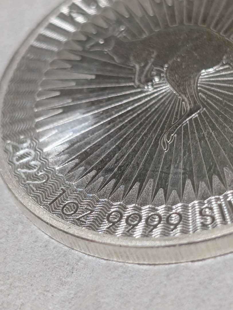 2022年 オーストラリアカンガルー銀貨　1オンス