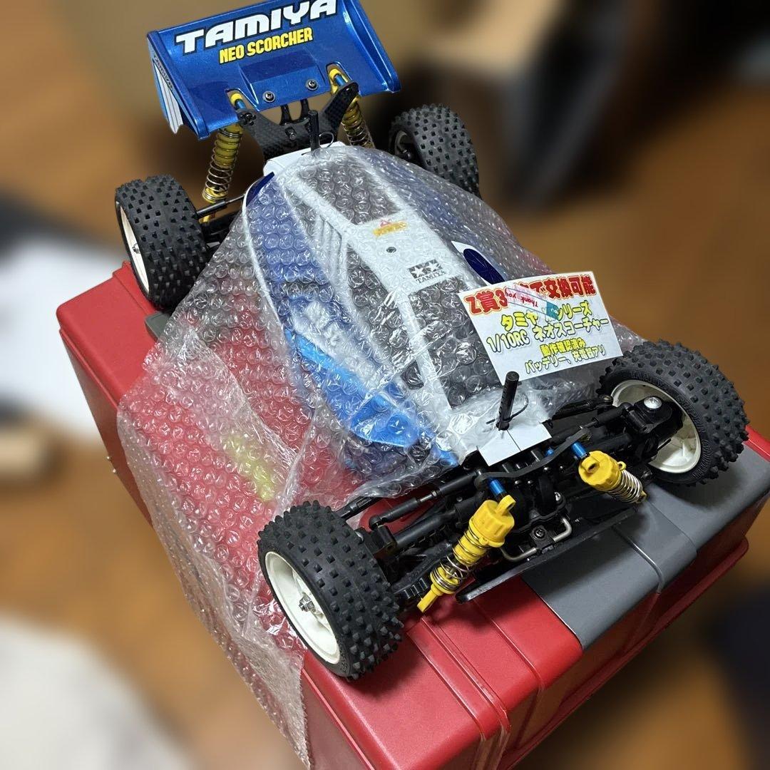 TAMIYA NEO SCORCHER 1/10 バギー　工具箱付き