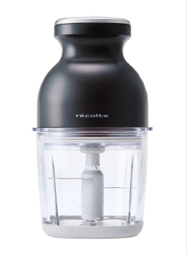 【新品】レコルト コードレス カプセルカッターボンヌ ナチュラルブラック