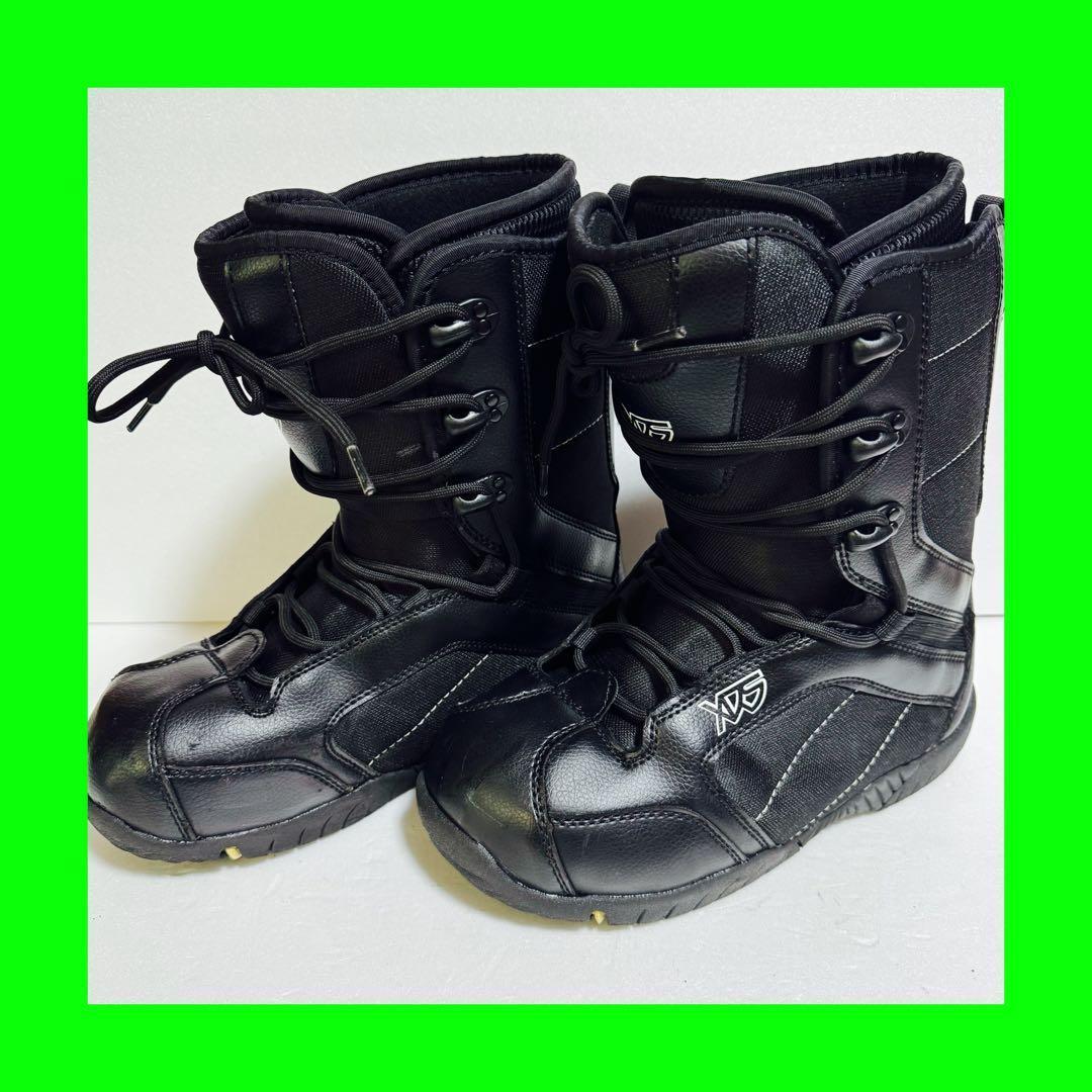 27cm スノーボードブーツ 黒色ブラック　男性用初心者軽量格安処分