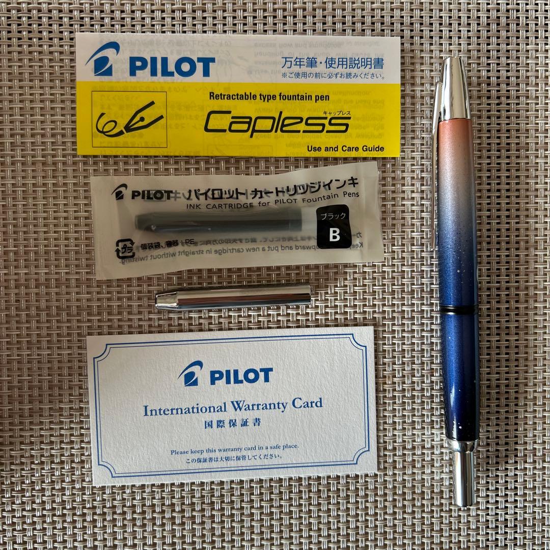 PILOT Capless Decimo 20周年記念モデル EF
