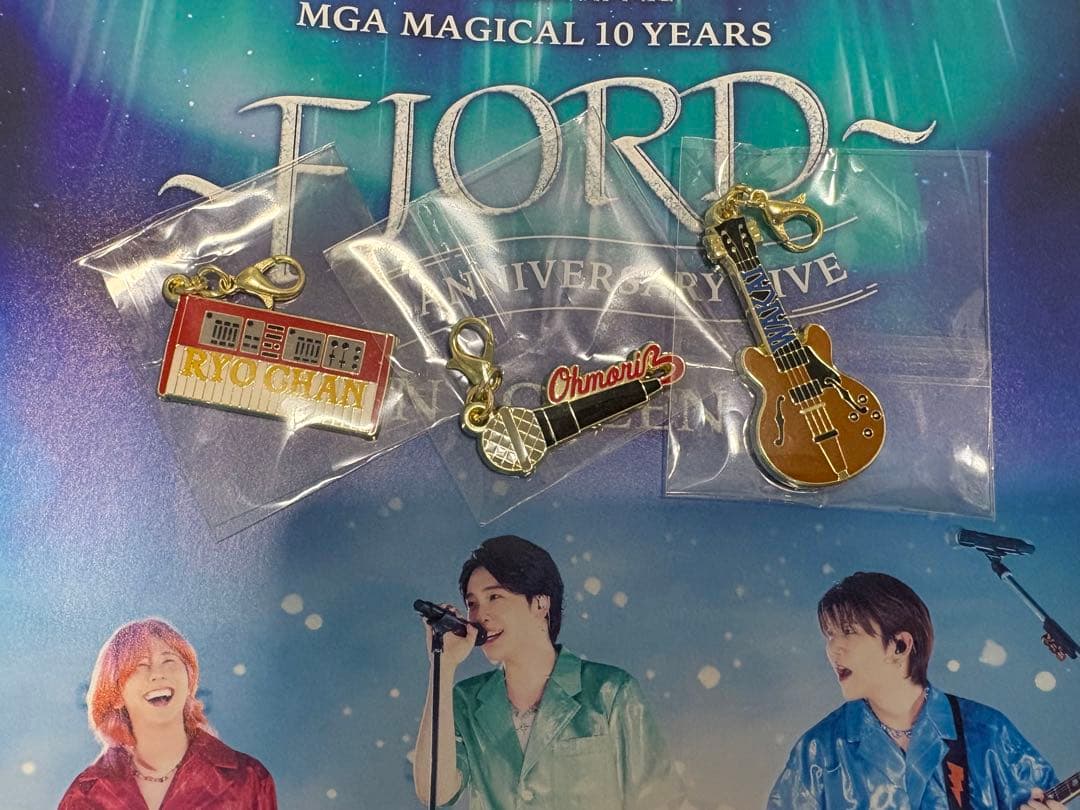 Mrs. GREEN APPLE 映画メタルチャーム♪コンプリート3個セット♪