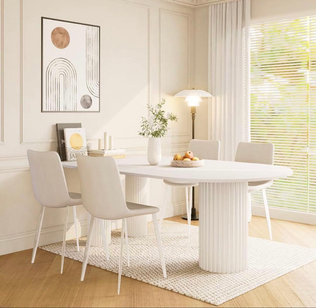 あみたろうさん　専用【美品】天板ダイニングテーブル＋椅子3脚セット