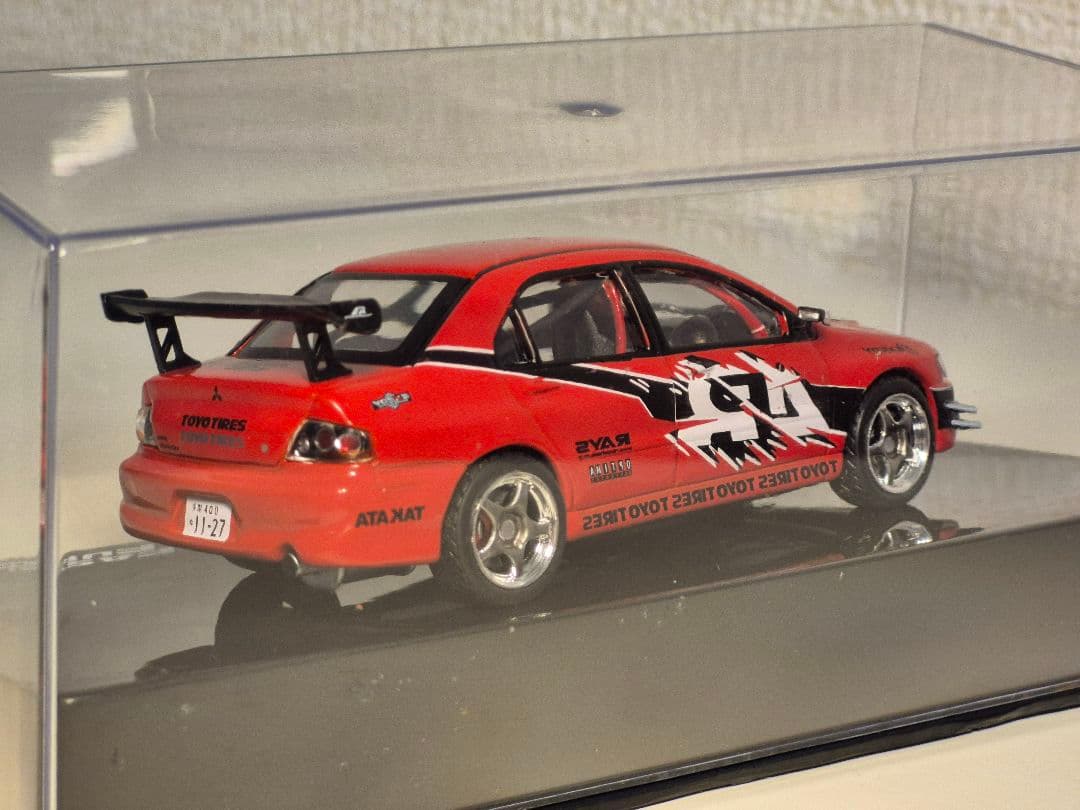 1/43　ワイルドスピード カーコレクション　RX-7／ランエボ