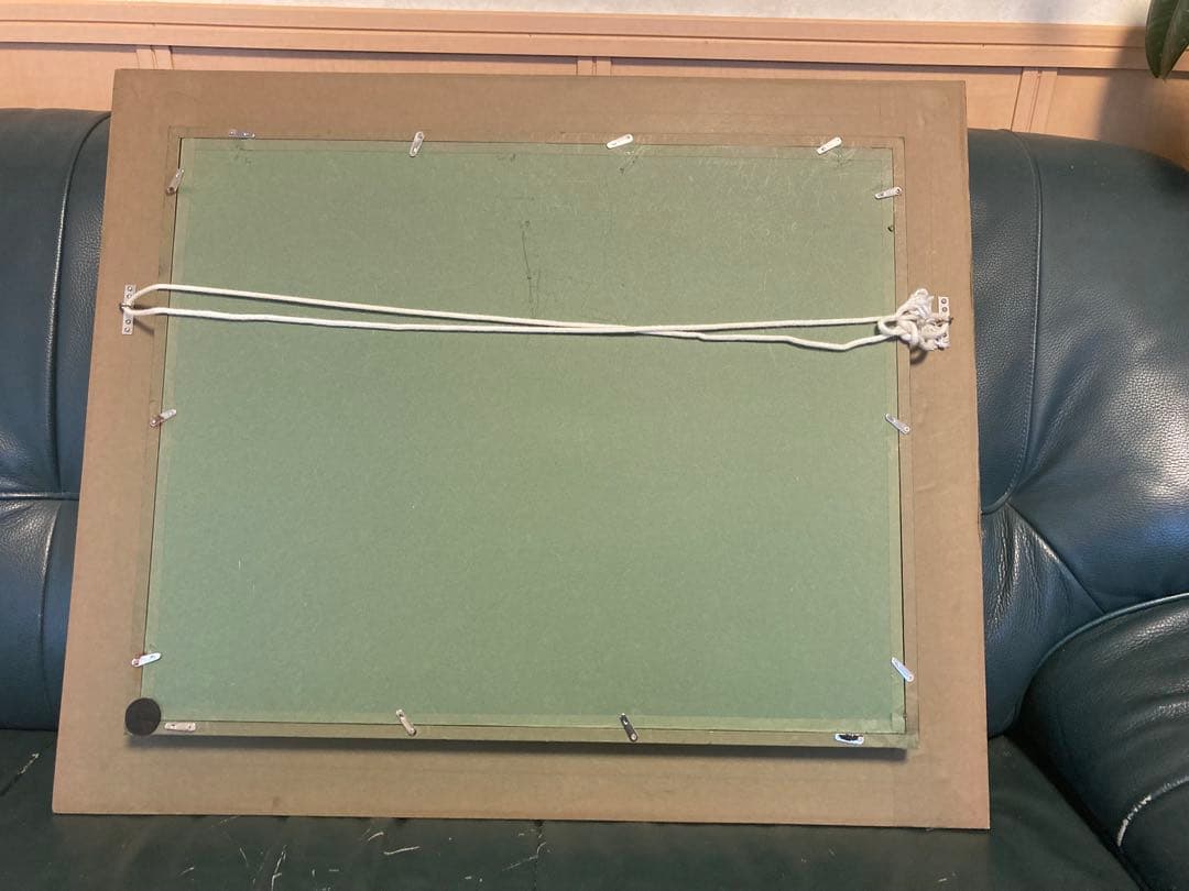 風*様 油彩画肉筆　海洋画家　鈴木政輝　作　「遥かな旅路」 41cm×53cm